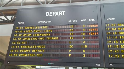 Horaires train Nancy